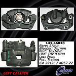 Centric parts 141.46028 front left rebuilt caliper with hardware