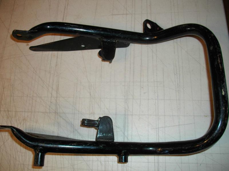  used honda carrier  grab bar  seat rail  trx125  perfectly straight!  oem!