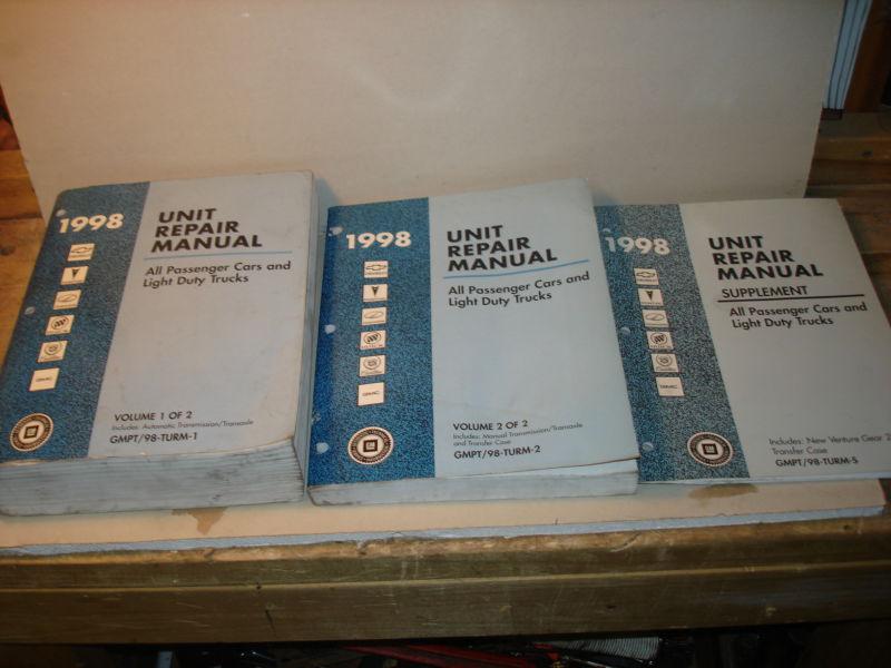 1998 gm unit repair manuals