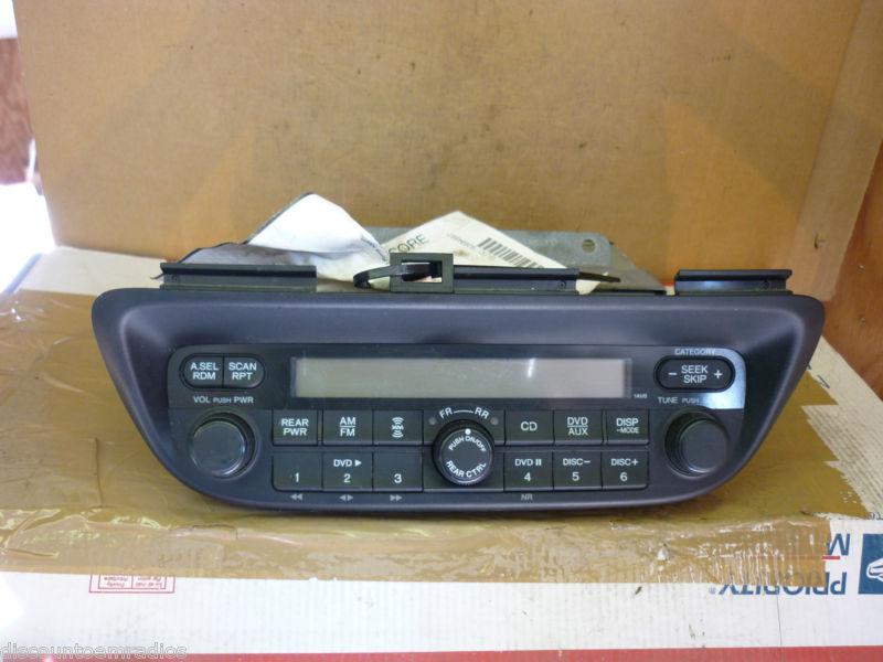 2005 - 2010 honda odyssey radio reciever control unit 39100-shj-a800 & code *