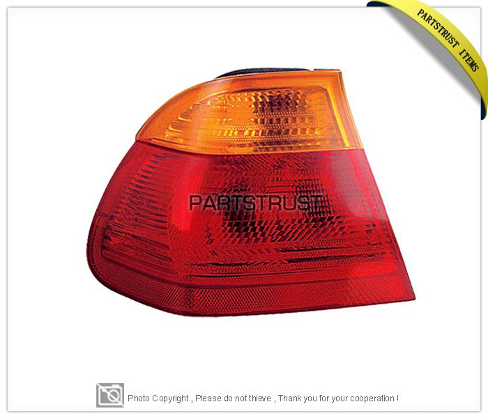 99-01 bmw e46 3-series 4dr 4d tail lamp rear light left driver side oe style