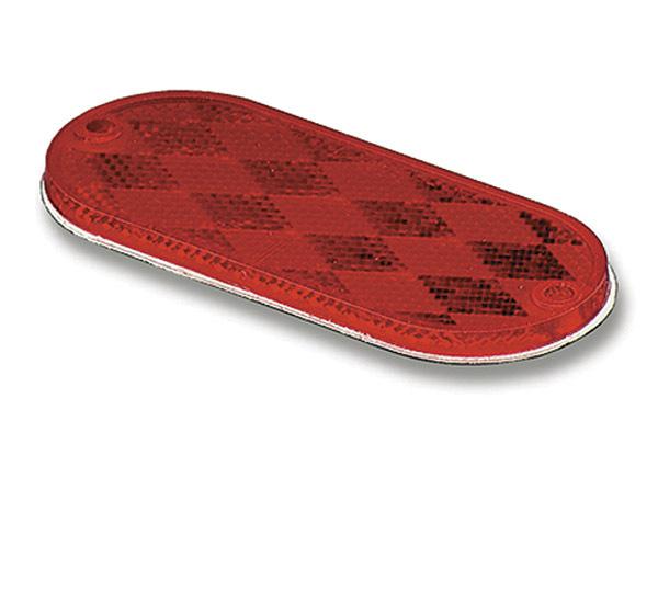 Grote 41032 - oval reflector - red