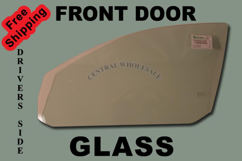 2005-2010 volkswagon jetta f/l front left driver door glass window #22543