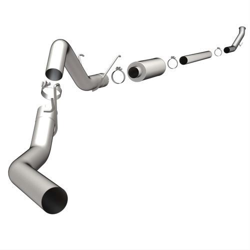 Exhaust system pro series turbo-back stainless dodge ram 2500 3500 5.9l diesel