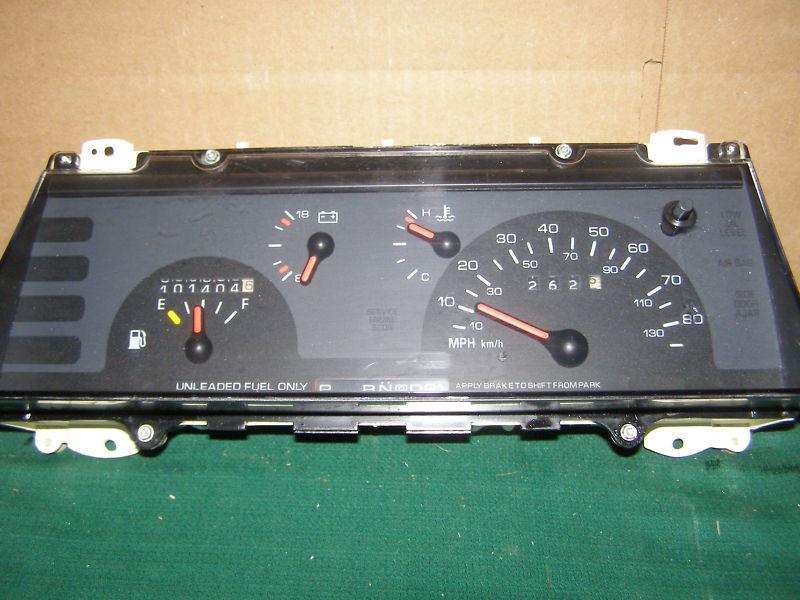 1996 chevy lumina van speedometer cluster  102k