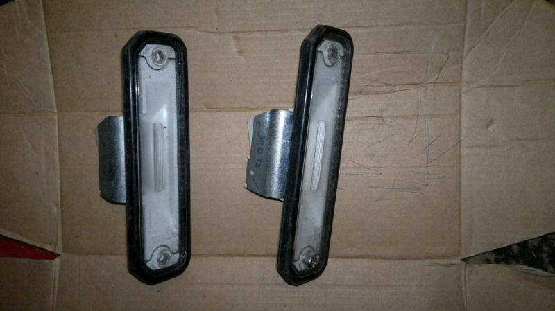 Honda civic 96-00 rear license plate lights lamps oem