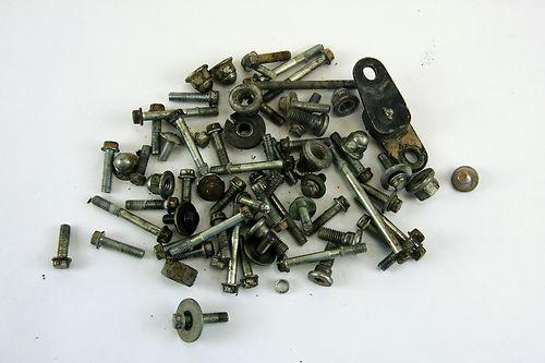 Bolt kit 2000 kawasaki kx250 kx 250 hardware screws nuts assortment oem