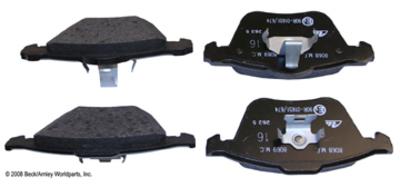 Beck arnley 089-1779 brake pad or shoe, front-disc brake pad