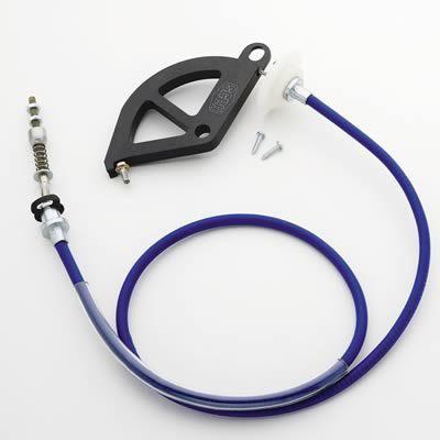 Hays clutch cable with aluminum quadrant adjustable ford mustang capri 5.0l kit