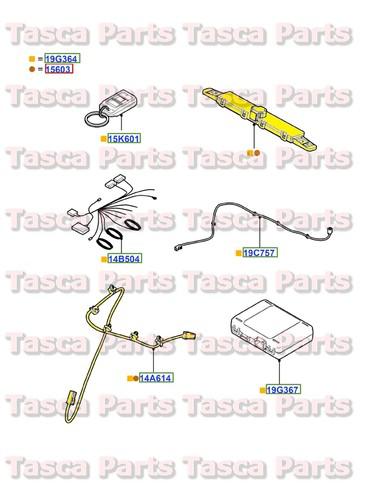 Brand new remote starter aerial kit 2013-14 ford flex & edge lincoln mkx