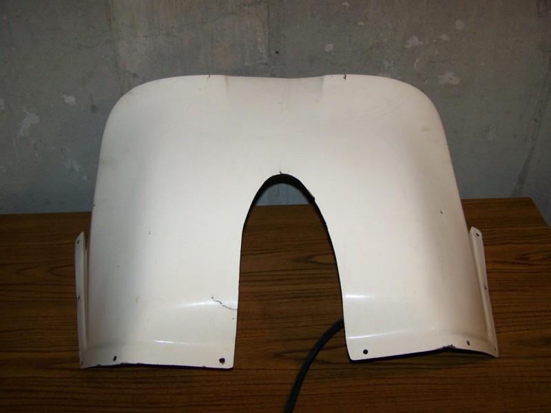 Front shroud air spoiler foot rupp centaur motorcycle vintage 1974 1975 340 cc