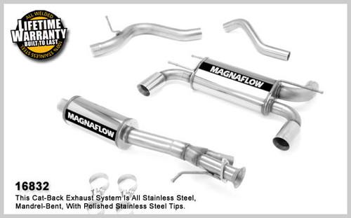 Magnaflow 16832  hummer truck h3 stainless cat-back system performance exhaust