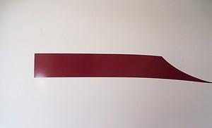 2 rv boat car trailer graphic decals maroon