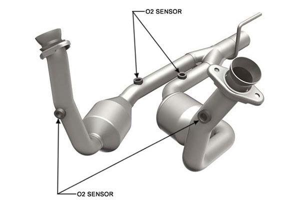 Grand cherokee magnaflow catalytic converters - 49 state legal - 23178