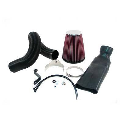 K&n air intake black tube red filter bmw 3-series/z3 2.0l/2.2l/2.5l/2.8l kit