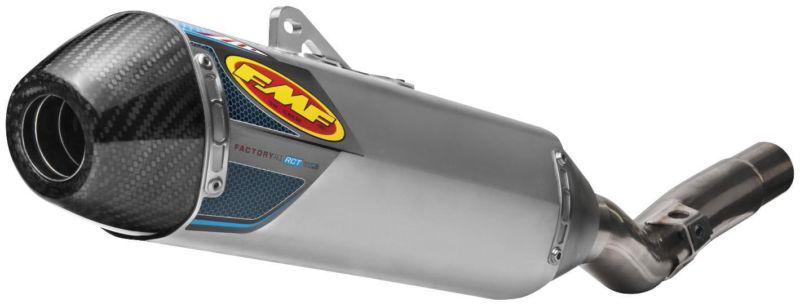 Fmf racing factory 4.1 rct slip-on - aluminum muffler - carbon endcap  045505