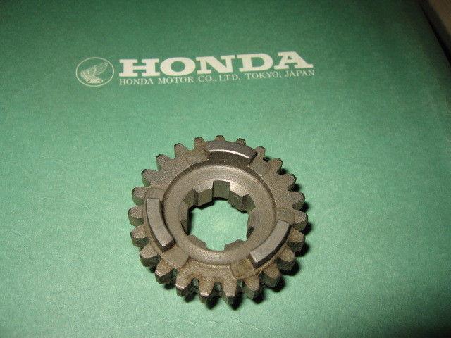 Honda nos oem 1974 1975 74-75 cr125m cr125 countershaft 5th gear 23t elsinore