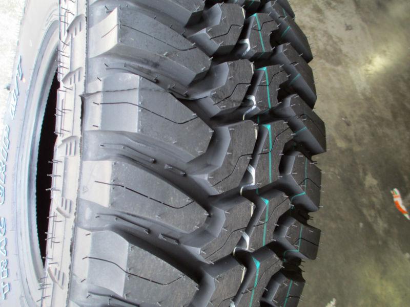 4 new 245/75r17 thunderer mud tires 2457517 75 17 r17 load range e 10 ply m/t