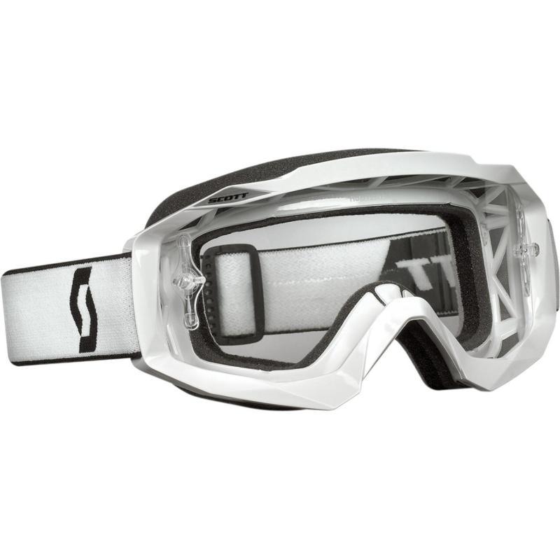 Scott usa hustle goggles white/clear lens