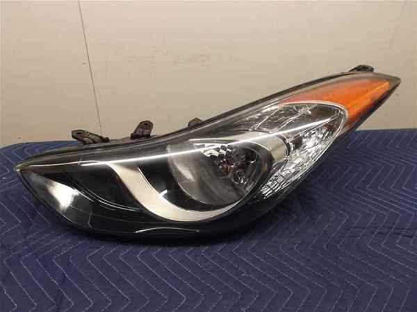 2011-2013 hyundai elantra headlamp lh oem lkq