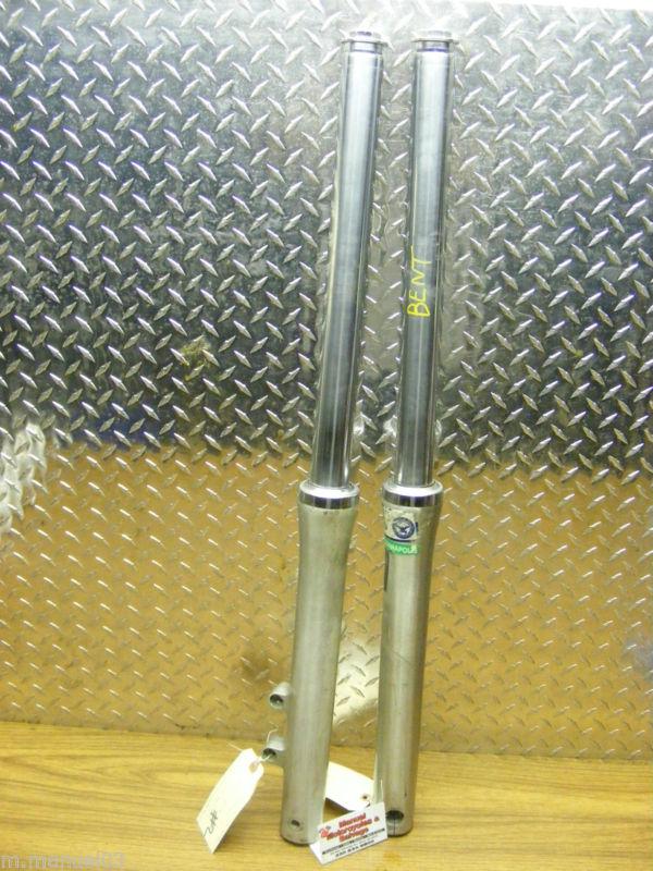 1995 95 suzuki vs1400 vs 1400 intruder front forks bent #2