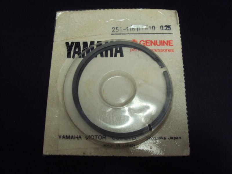 Yamaha,1969-1971, ct1/at1b/atm1b models, piston ring set 1st, pn 251-11601-10