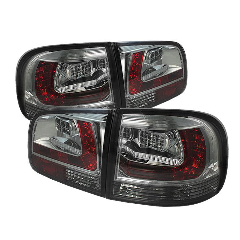 Spyder volkswagen touareg 03-07 led tail lights - smoke