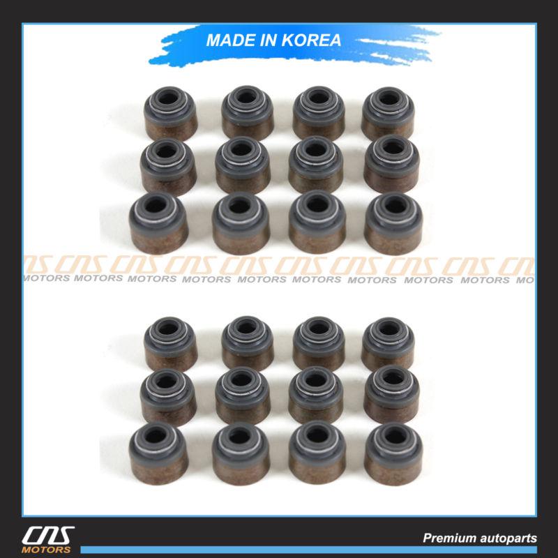 Fits hyundai kia 2.5l 2.7l v6 viton valve stem seals ref # 22224-23500