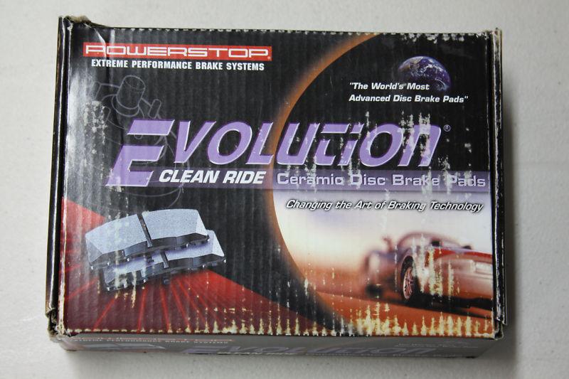 New powerstop evolution clean ride ceramic disc brake pads z16 16-881 td002