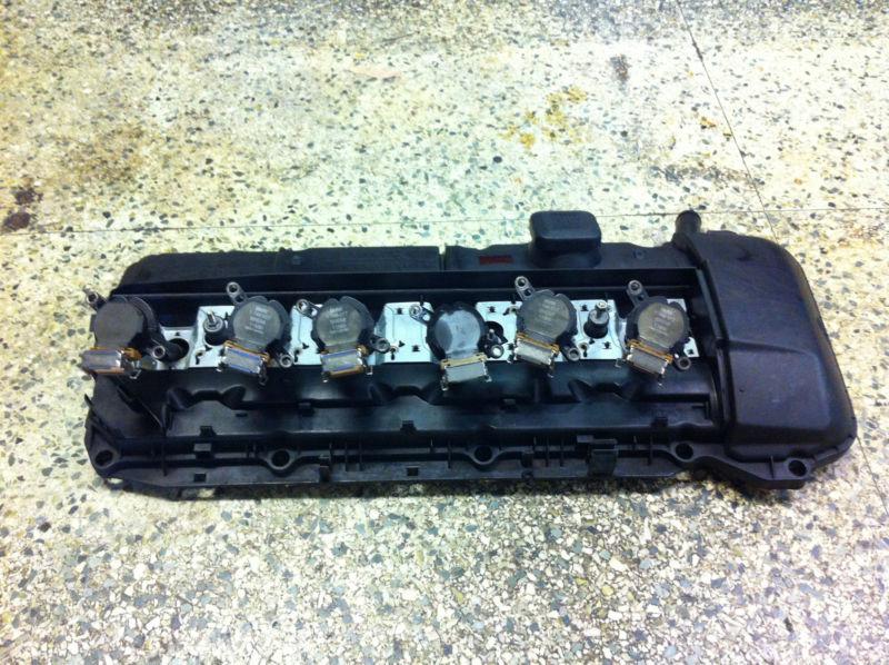 E46 e39 m54 m52  valve cover with ignition coils 