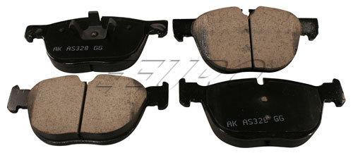 New akebono disc brake pad set - front eur1294 bmw oe 34116852253