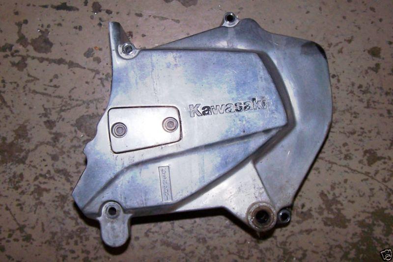 Left engine sprocket cover taken off  kz1100  kawasaki kz 1100 12-80