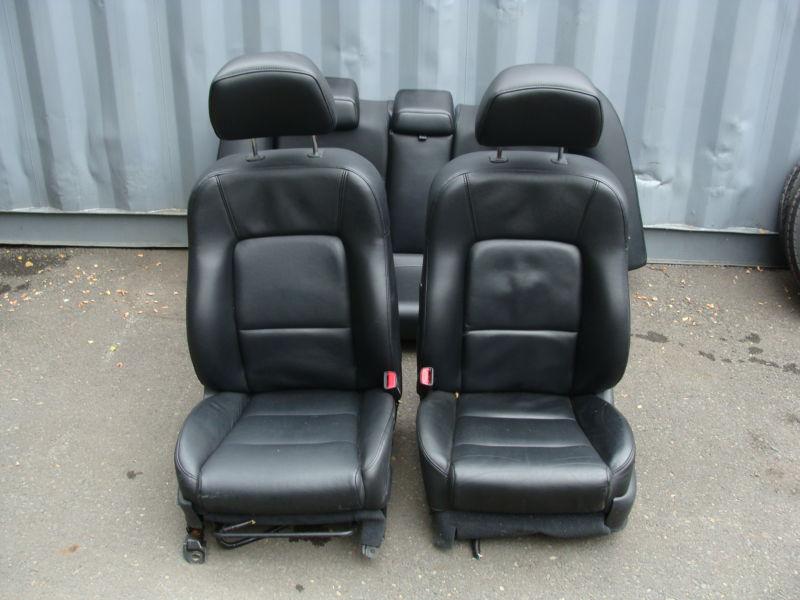 06-09 subaru legacy gt heated black leather front seats srs oem