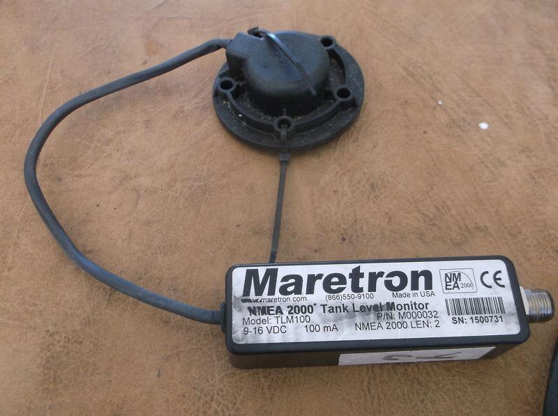 Mareton 2000 tank monitor model #tlm100 9-16 vdc, part # m000032 nmea 2000 len 2