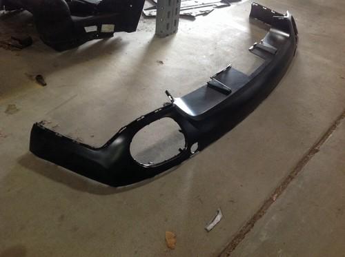 Porsche cayenne rear bumper lower lip