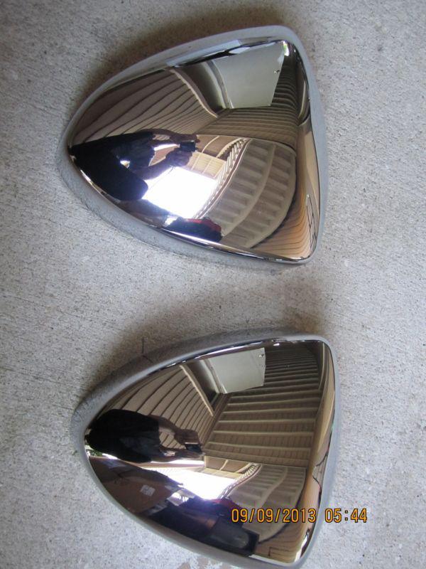 Suzuki boulevard c109r  left and right side air duct chrome cover 