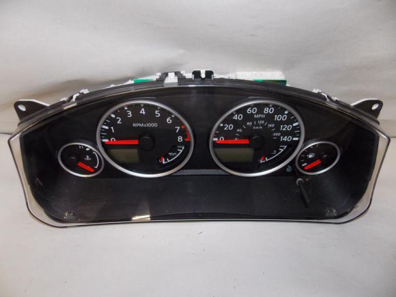 05 nissan pathfinder xterra 4x4 101k instrument cluster speedometer 2005 #7237