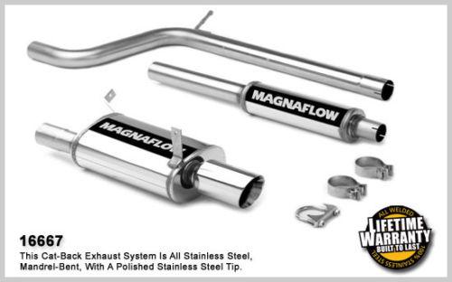 Magnaflow 16667 mitsubishi eclipse stainless cat-back system performance exhaust