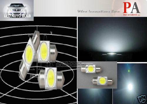 2x high power auto led festoon 31mm 3021 3075 white color 5500k