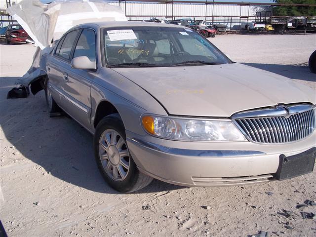 00 lincoln continental engine 4.6l vin v 8th digit 246624