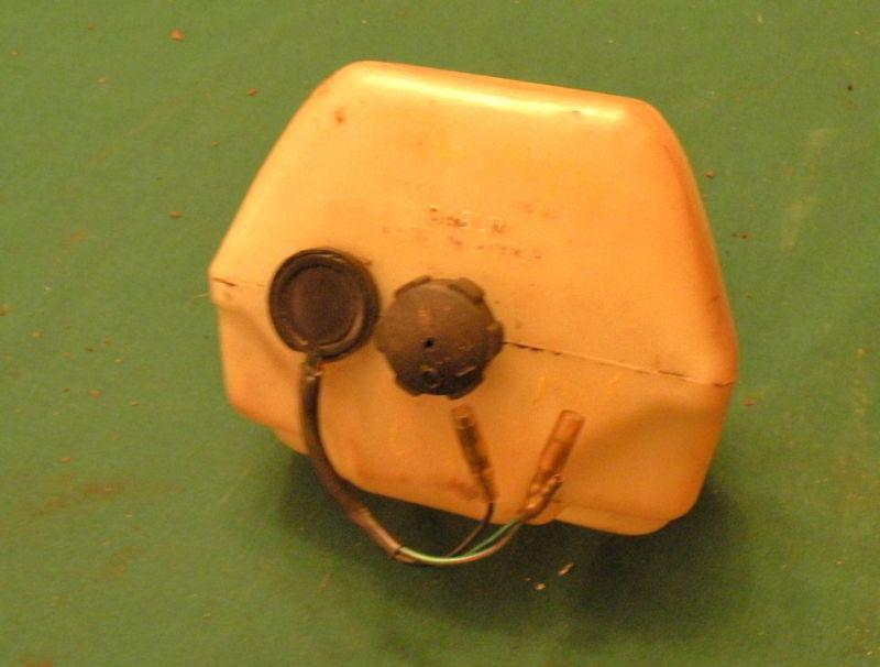 Trac moped , olympic moped  oil tank with cap and sensor, trac oil tank