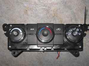 07-12 gmc acadia heater a/c control oem lkq