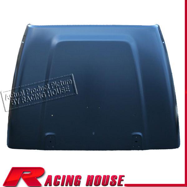 Front primed steel panel hood 1997-2006 jeep wrangler replacement suv ch1230205