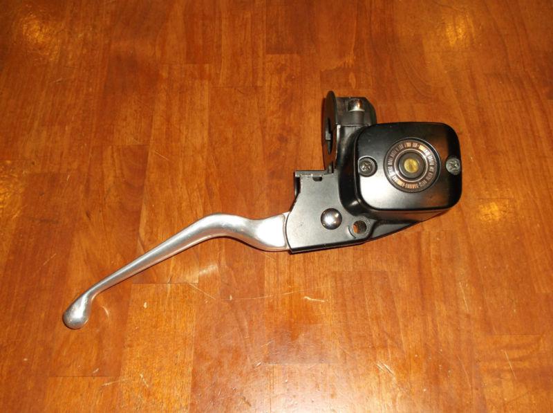 Harley 1996 and later twin cam oem front brake control and master cylinder