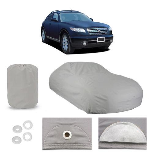 Infiniti fx35 6 layer car cover fitted water proof outdoor rain snow sun dust