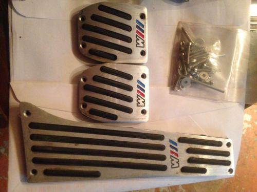 Bmw m power pedal pad cover mt