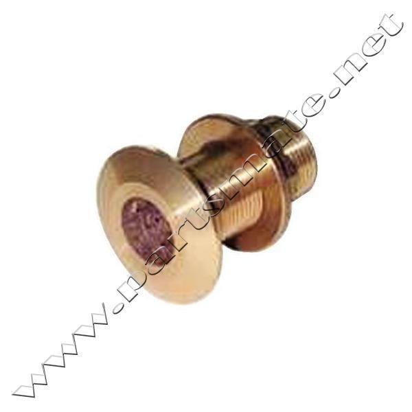 Conbraco 65bn754 thru-hull connectors / bronze thru-hull w/nut 2