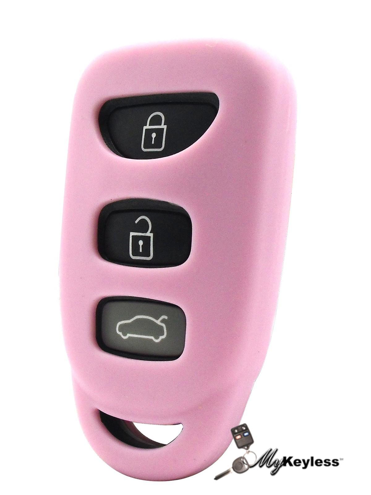 New kia replacement keyless entry car remote key fob keyfob + protective jacket