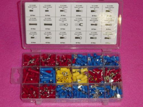 New lot of 520 pc terminal connector splice assortment  -