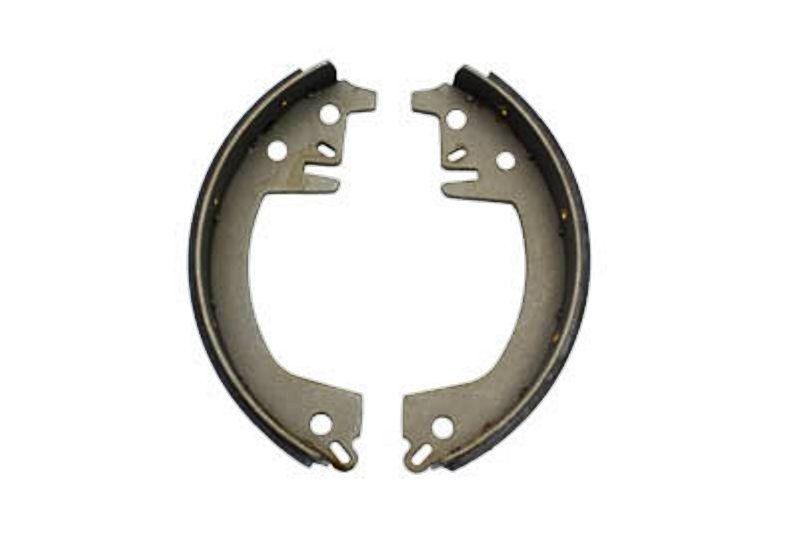 Rear hydraulic brake shoe set for hd bt panhead and shovelhead models 1963-1972